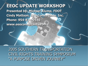 EEOC v. Imclone Systems, Inc. - Florida Department of Transportation