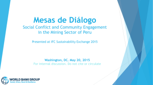 Social Conflict and Community Engagement in Mining
