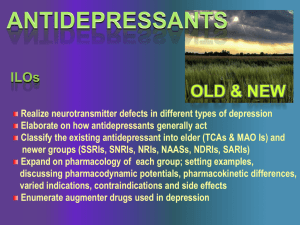 Lecture 7 - printable Antidepressants old and new 11