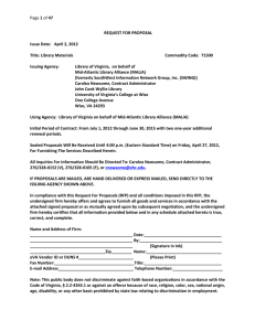 2012-2015 Library Materials RFP Document