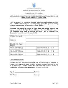 Form 9022A EVS Approach and Application Form