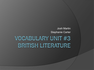 Vocabulary Unit _3