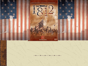 War of 1812 - Warren County Public Schools