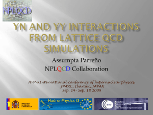 YN and YY interactions from LATTICE QCD SImulations