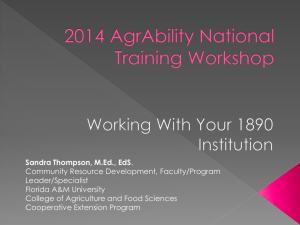 2014 AgrAbility National Training Workshop