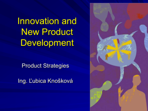 Innovations and new product development