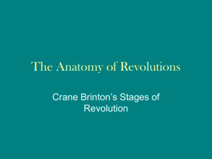 The Anatomy of Revolutions