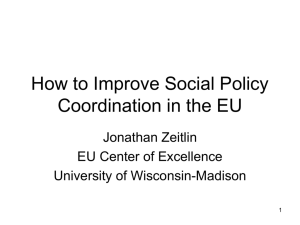 How to Improve EU Social Policy Coordination