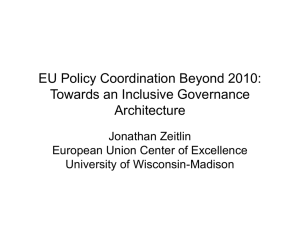 EU Policy Coordination Beyond 2010: Towards an Inclusive