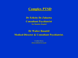 extreme traumatic exposure - UK Psychological Trauma Society
