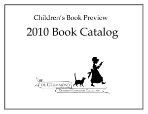 Children's Book Preview 2010 Catalog