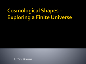 Cosmological Shapes – Exploring a Finite Universe