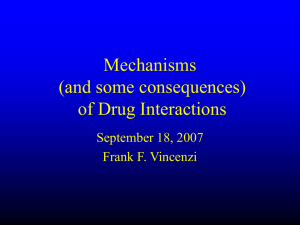 Evaluation & Categorization of Drugs
