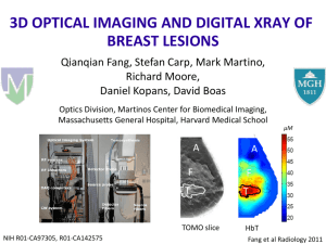 3D Optical Imaging and Digital X