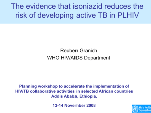 Granich IPT Talk - Stop TB Partnership