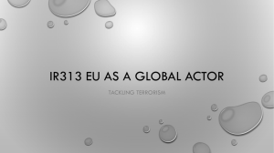 IR313 Terrorism