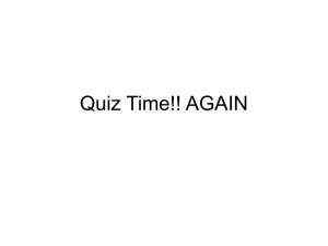 Quiz Time 2