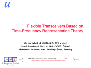 WPMC'08 Tutorial slides