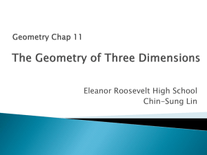 ERHS Math Geometry - Eleanor Roosevelt High School