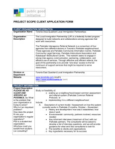 View Project Scoping Document