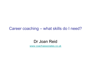 Career Coaching - National Career Guidance Shows
