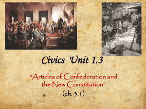 Articles of Confederation 1.4