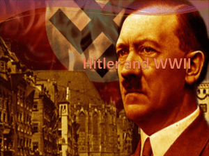 Hitler and WWII