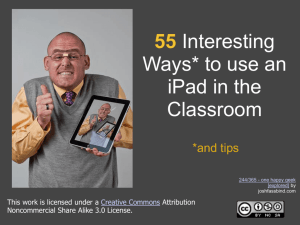 55_Interesting_Ways_to_use_an_iPad_in_the_Cla