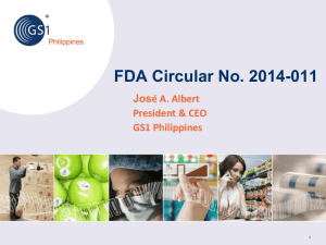FDA Circular 2014-011 - Philippine Association of Pharmacists