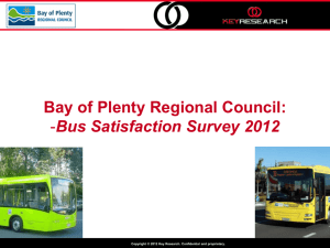 (I) Total Sample - Bay of Plenty Regional Council