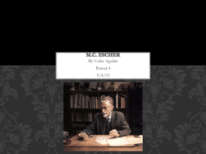 MC Escher - Colin Aguilar's Computer Art Site