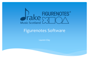 Figurenotes Software - Drake Music Scotland