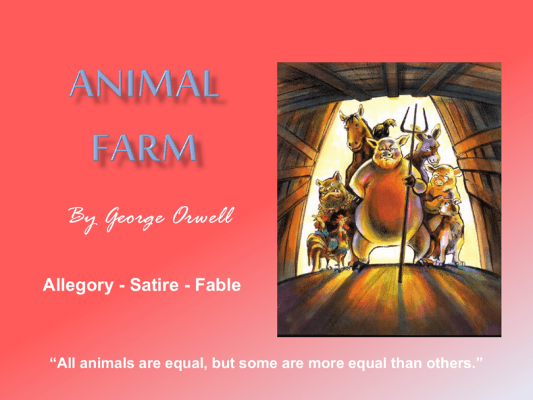 Animal Farm Introduction