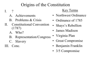 Origins of the Constitution (posted 11/2/10)