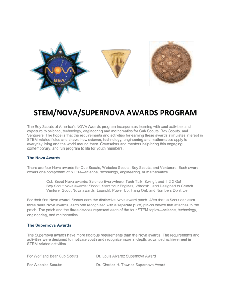 stem supernova award