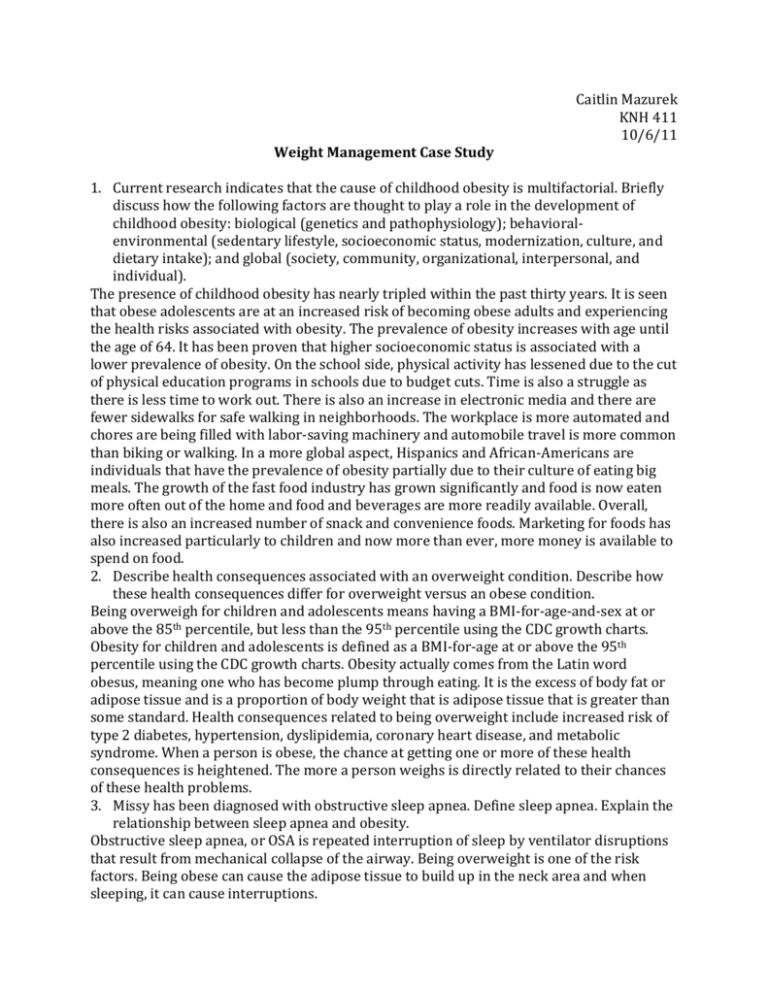 weight management systematic literature review