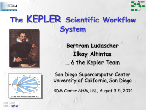 The KEPLER Scientific Workflow System