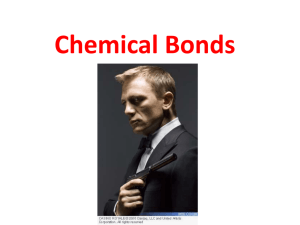 Chemical Bonds - Bremen High School District 228