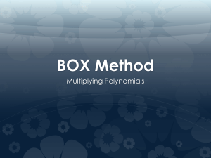 BOX Method