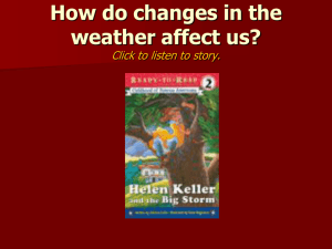 Helen & Keller & the Big Storm
