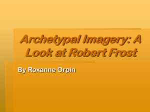 Robert Frost and Archetypal Imagery