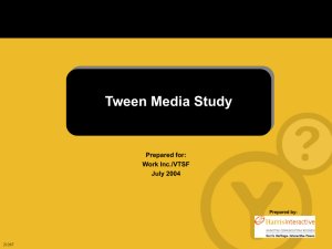 Youth Media Consumption Insights (Ages 9