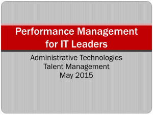 Administrative Technologies