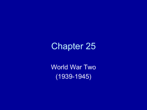 WW2 PP-Part One