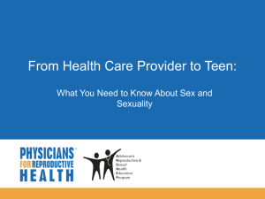 From Health Care Provider to Teen