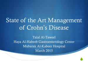 Crohn*s Disease: Medical and Surgical Management