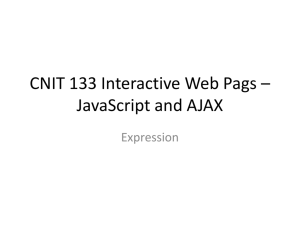 Ajax, JavaScript and PHP