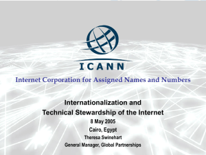 ICANN - Internet Society