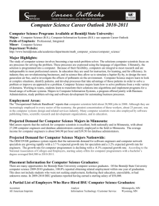 A Partial List of Employers Who Have Hired BSU Computer Science
