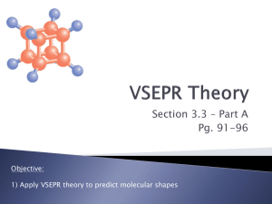 VSEPR Theory - MrsLeinweberWiki